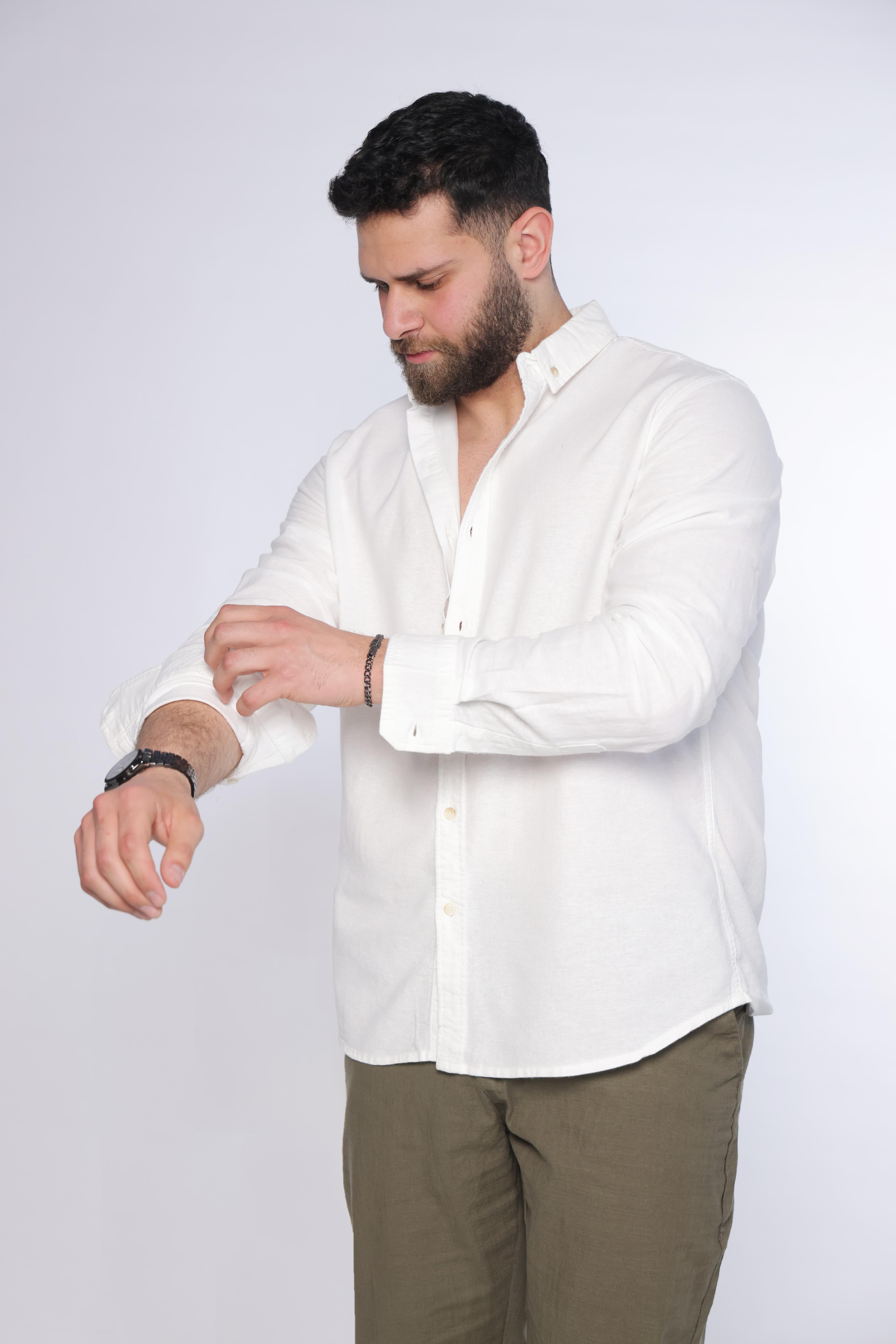 Relaxed-Fit Button-Down Shirt
