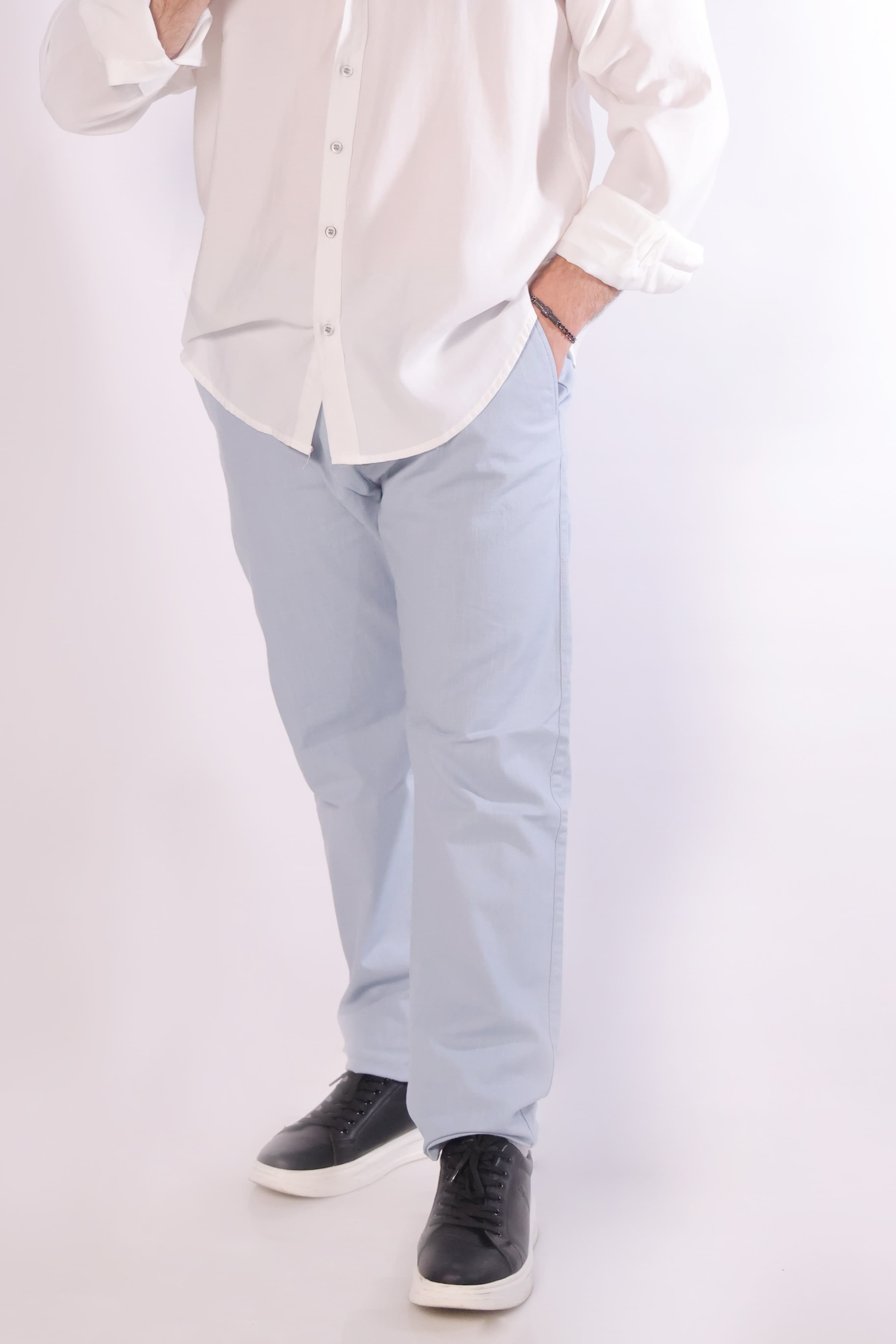 Linen Pants - LINEN Pants

Clean, versatile, and easy to style — these light blue LINEN pants bring a fresh modern look to any outfit. Designed with a comfortable straight fit and a smooth lightweight feel, they pair perfectly with shirts, polos, or casual tees for both smart and everyday wear.



**Style:** Casual / Smart Casual
**Details:** Minimal design, soft fabric feel, easy-to-match tone, all-day comfort.